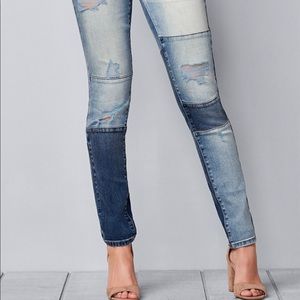 Venus patchwork jeans